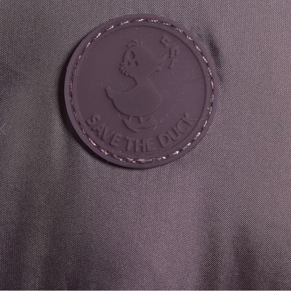 Like New Save the Duck Knee Length "Lightweight" Packable Puffer w Hood - Picture 4 of 8